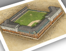 thumbnail of 13x19 print of Shibe Park