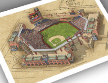 thumbnail of 13x19 print of Citizens Bank Park