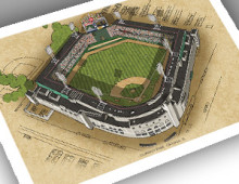 thumbnail of 13x19 Print of Comiskey Park