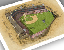 thumbnail of 13x19 print of Crosley Field