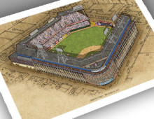 thumbnail of 13x19 print of Ebbets Field