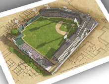 thumbnail of 13x19 print of Griffith Stadium