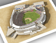 thumbnail of 13x19 print of Nationals Park