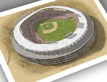 thumbnail of 13x19 print of RFK Stadium