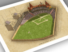 thumbnail of 13x19 print of South End Grounds