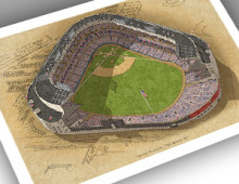 Thumbnail of 13x19 print of Yankee Stadium