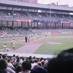 Polo Grounds Outfield Signage 1963
