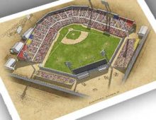 Thumbnail of 13x19 print of Colt Stadium