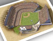 Thumbnail image of 13x19 print of Mile High Stadium