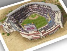 Thumbnail of 13x19 print of SunTrust Park